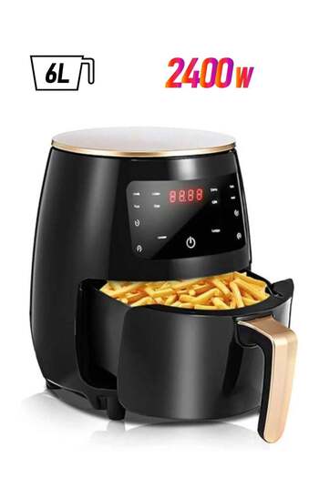 Silver Crest Multifunctional Digital Touch Air Fryer 6L 2400W