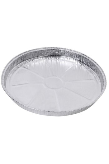 SHOPIENS Set 3 tavi din aluminiu de unica folosinta Shopiens, rotunda, 33 x 2 cm