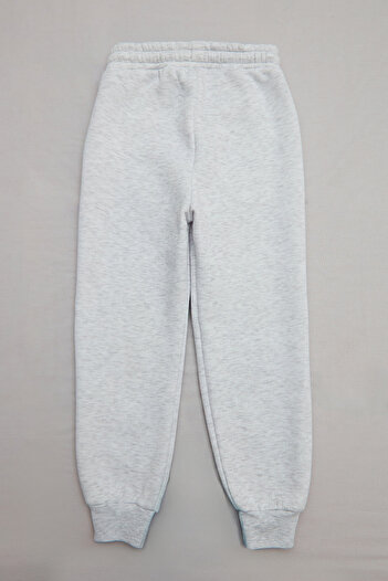 Fulla Moda 3 Thread Letter Printed Jogger Girls' Sweatpants