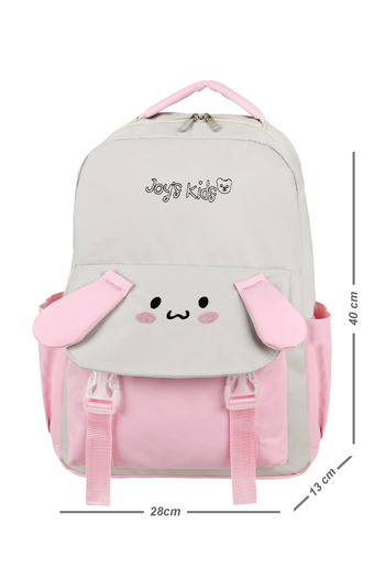Çanta Trend Joy's Ki̇ds 3-Piece School Bag Set - Cute Rabbit Design