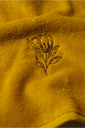 GAMA HOME 100% Cotton Embroidered Guest Towel 40*40 Set of 2 / Different Pattern Options