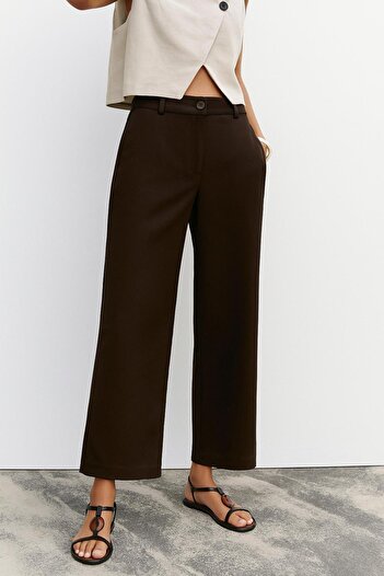 HAKKE High Waist Belted Palazzo Pants