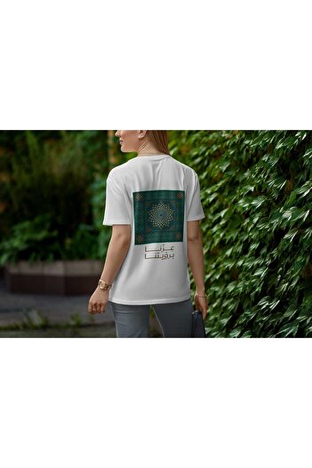 Generic StylX Women Cotton Printed T-Shirt – National Day 95 Edition D04, Round Neck, Short Sleeve - X-Large