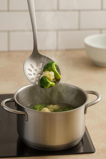 HSDemirci Stainless Steel Serving Colander 26 cm