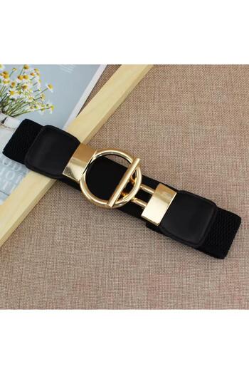 MODAM HİFA Snap Elastic Belt Women's Belt Dress Belt Shirt Belt Waist Belt Body Belt
