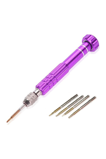 DEFAONS 5 in 1 Precision Screwdriver Rod Set AF-555 with 5 Interchangeable Bits for Mobile & Laptop Repair