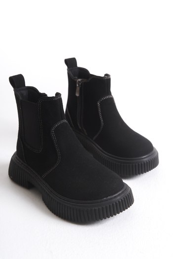 Moda Lime Unisex Αντιολισθητικές και ελαφριές σόλες από σουέτ Εύκολη χρήση Ανθεκτικές στο κρύο Παιδικές χειμερινές μπότες