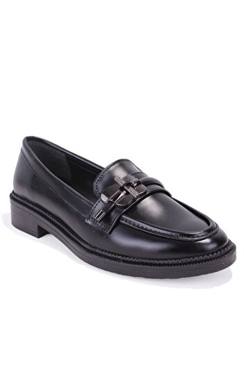 DAGOSTER Dza07-863705 Black Casual Loafer Women's Shoes