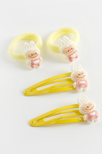 Okyanuss Accessories Labubu Pens Elastic Buckle 4 Pieces