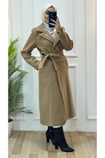 Tebrikler tekstil Women's Winter Midi Coat Model G3445