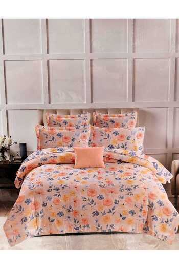 Casa Pucioasa 2 Person Bedding Set – Superior Quality, Fine Cotton, 6 Pieces