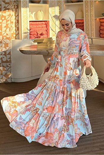 Moda Rosa 25Y7475 - Patterned - Merwish Summer Dress