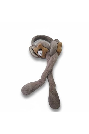 Aware Time Children's Plush Figured Movable Ear Movable Sound Winter Earmuff
