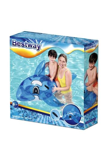 BESTWAY Transparent Whale Rider 157X94Cm -26-41037