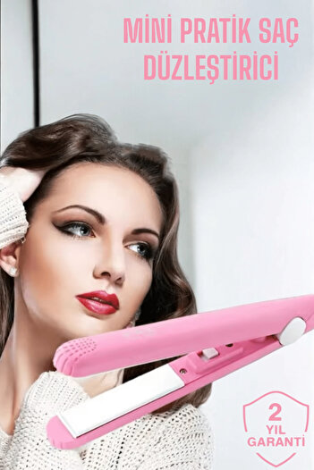 shopwave Compact and Light: Anti-Electricity Mini Hair Straightener