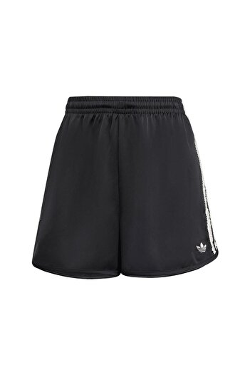 adidas Women's Black Shorts Ruffle Shorts Kc8816
