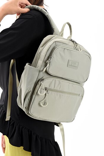 571 Collections Çanta Unisex Suya Dayanıklı Ultra Hafif Çok Bölmeli Orta Boy Sırt Çantası(Su Geçirmez, Notebook, Laptop)