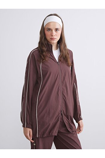 LC Waikiki Γυναικείο αδιάβροχο LCW Modest με ψηλό γιακά oversize