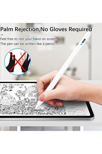 HALAMODO قلم ستايلس لجهاز iPad 2018، قلم iPad سعوي، قلم iPad مع خاصية اللمس غير المقصود