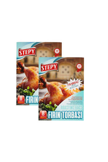 STEPY Fireproof Oven Bag 8 X 2 Pieces (16 Pieces)