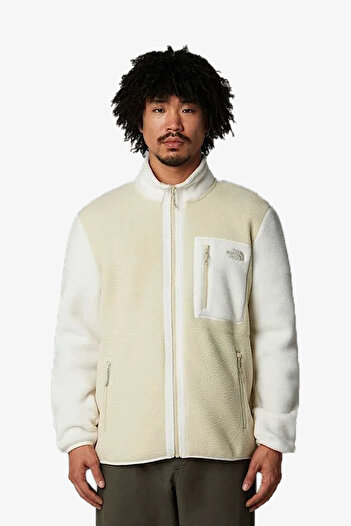 THE NORTH FACE Yumıorı Full Zip Men's White Fleece Nf0A883Rfr01