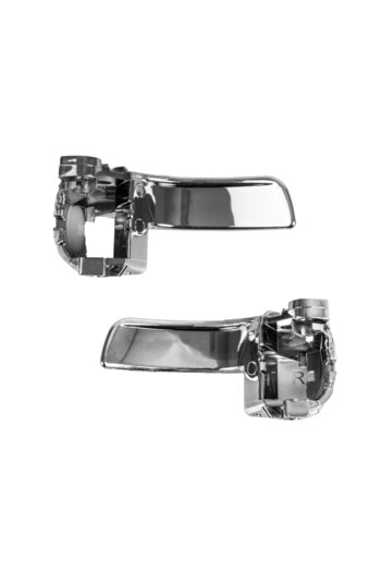 ALPHA AUTO PART Chrome Interior Door Handle-Right-Left-Set for Nissan Qashqai J10,Jj10