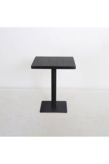 DEC13 Modern service table in classic black color