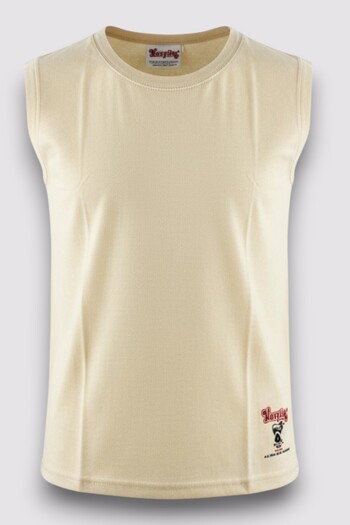 Fanilam Hasyün Sweat-Absorbing Wool Children's Undershirt - Sleeveless, Breathable, Thermal and Natural