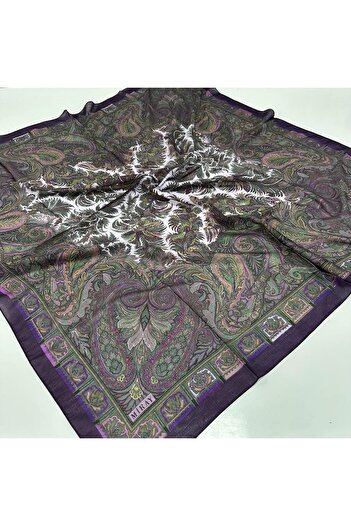 MİRAY 120 cm Nevada Cotton Luxury Scarf Byk1006