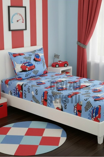 Çt Çeyizci Tekstil Single Fitted Sheet Set + 1 Pillowcase 100X200Cm