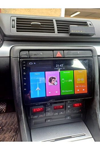 MaxTech Navigatie Audi A4 B6/B7 (2002-2008) & Seat Exeo (2008-2013) dedicata, 8 GB Ram 128 GB Rom OctaCore