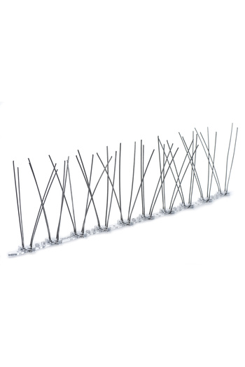 OEM BIRD'S OFF Spiked tape for protection against birds, pigeons, sparrows, starlings, 240 V spikes - 3 meters / set