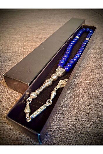 Altai Lapis Doğal Taş Tesbih ( 8mm )