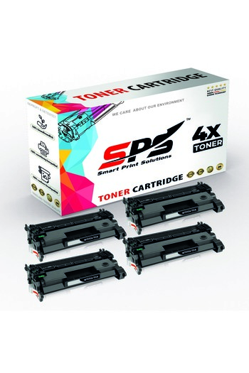 Smart Print Solutions خراطيش حبر متوافقة مع SPS لطابعات HP | W1510A 151A | 4 خراطيش سوداء | 3500 صفحة