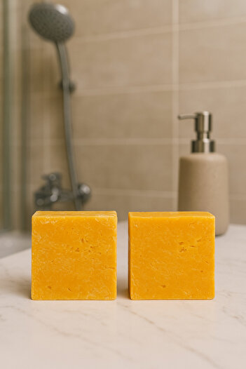 Newleaf 2 Pieces of Sulfur Soap – and Anti-Blackhead Natural Purifying Soap 110g