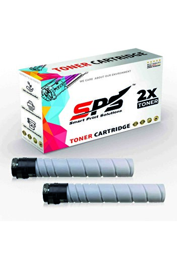 Smart Print Solutions خراطيش حبر متوافقة مع SPS لطابعات كونيكا مينولتا | TN-323 | خرطوشة حبر أسود مزدوجة | إنتاجية تصل إلى 23,000 صفحة