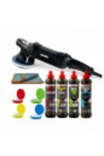 Rupes LHR15ES BigFoot eccentric polisher, with Menzerna 4-step polish set