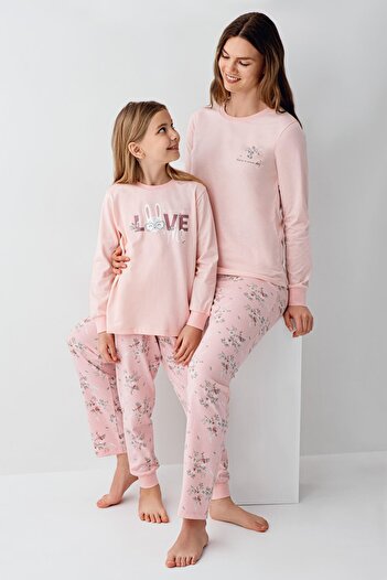 Rolypoly Anne Kız Pijama Kombini, Anne ve Çocuk Pijamalar Ayrı Ayrı Fiyatlandırılır