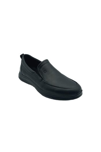 Greyder 64746 Black Genuine Leather Men's Classic Shoes