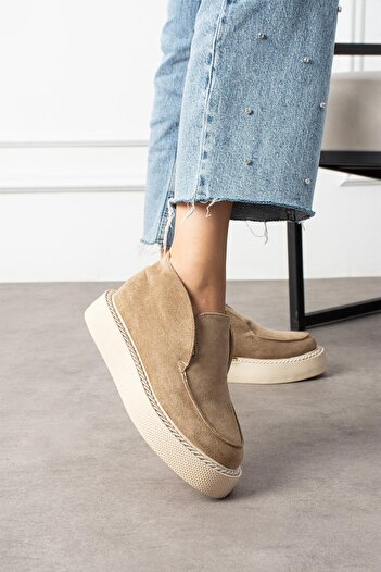ShoeTek Dinna Γυναικείες Μπότες & Μποτάκια Mink Suede