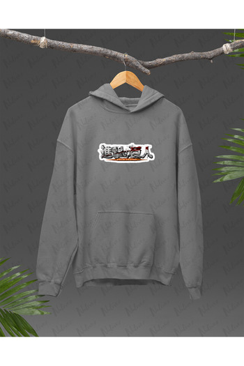 Nulivez Attack on Titan Back Printed, High Quality Unisex Oversize Hoodie