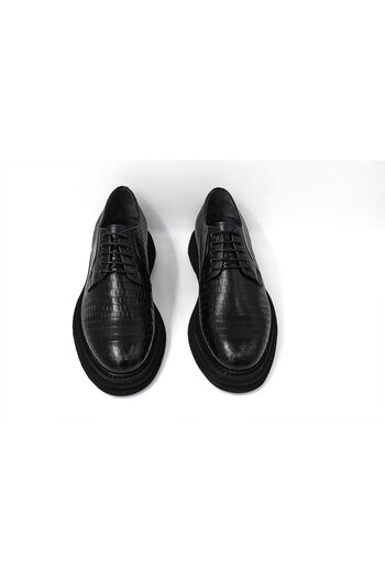 LUCIANO BELLINI C22812 Paris Men's Classic Shoes - Black