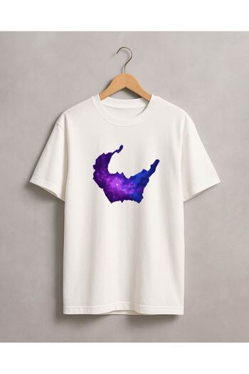 TREND YANKI Unisex Children's T-Shirt (Purple Galaxy)