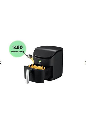 Generic Air Fryer Wiami 3.5 Liter – Smart Oil-Free Fryer, Black (with Digital Screen)