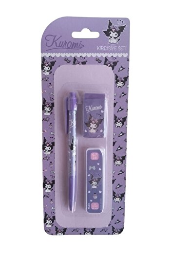 Timon Kuromi Stationery Set 3-Piece Versatile