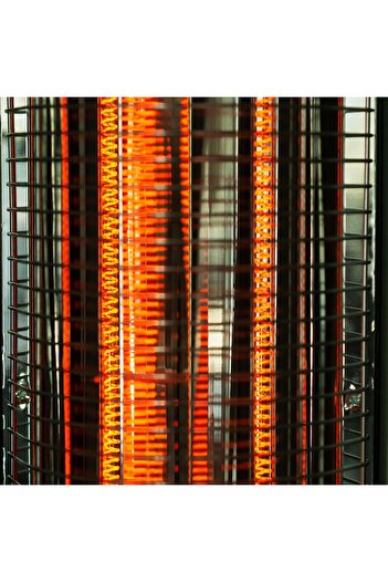 Hausberg Electric carbon fiber radiator HB-8750GR, 900 W, 2 power levels, outdoor/indoor,