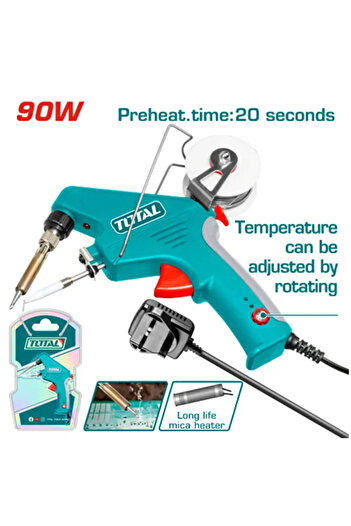 TOTAL 90W tin soldering gun