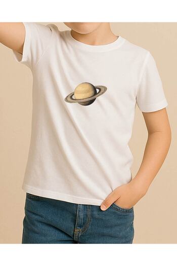 TREND YANKI Unisex Children's T-Shirt (Saturn)