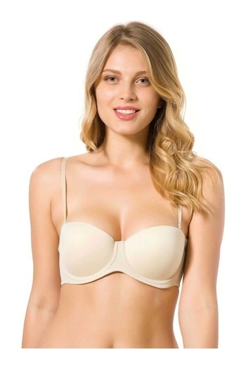 Le Jardin Supported-Wired Micro Covered Silicone Bra