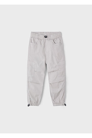 MAYORAL Grey Cargo Pants with Pockets